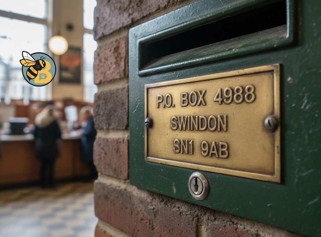 po box 4988 swindon